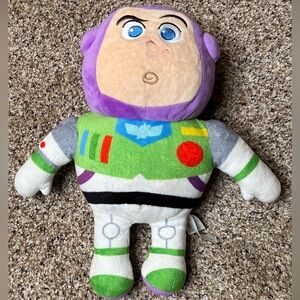 Disney Baby Story Buzz Lightyear Plush Medium Sized Stuffed Animal 15” Pre-Owned